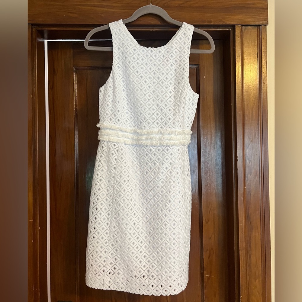 Lily Pulitzer White mini shift dress